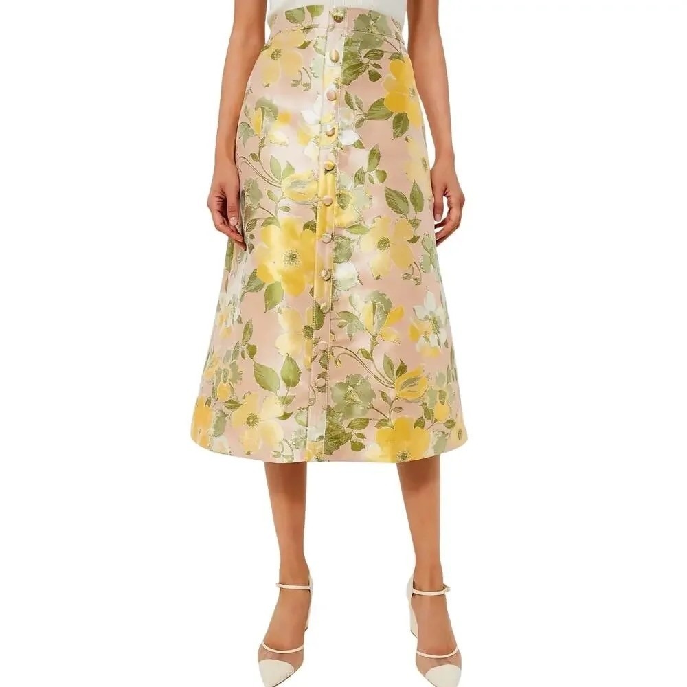 NWT! Tuckernuck POMANDER PLACE Lotus Jacquard Thea Blouse Adalyn Skirt X-Large - Picture 7 of 16